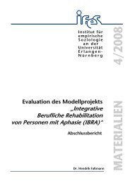 Integrative Berufliche Rehabilitation von Personen mit Aphasie (IBRA)