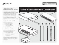 Guida di installazione di Corsair Link Guida di installazione di