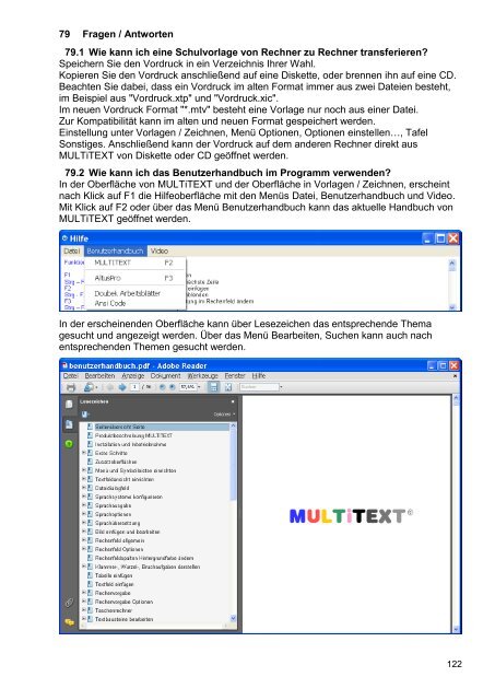 Multitext Handbuch - RehaMedia