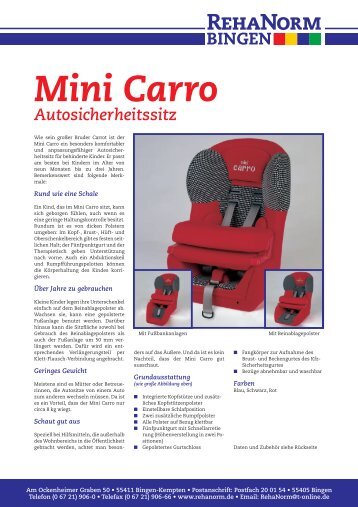 Mini Carro 10/04 II - RehaNorm Bingen GmbH