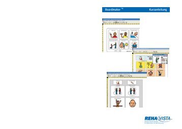 Boardmaker TM Kurzanleitung - Rehavista