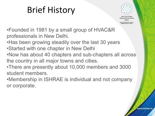 HVAC&R Industry in India Energy Efficiency, Policies, Codes ... - rehva