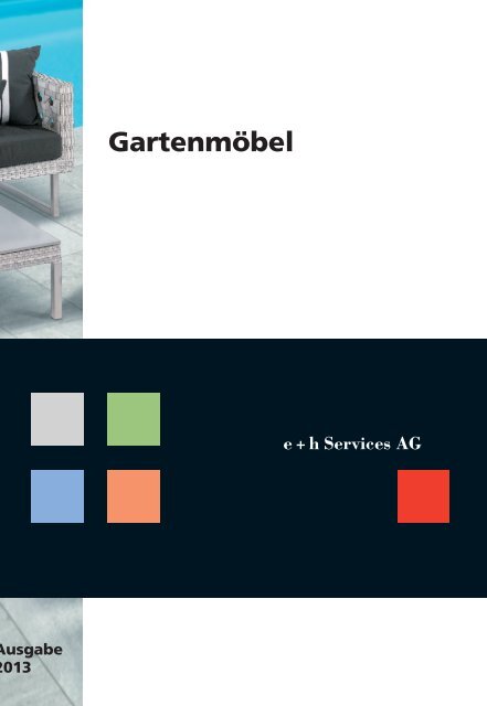 Gartenmoebel Katalog 2013 - Blumen Strub Grenchen