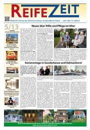 Ausgabe 05/2013 - Reifezeit.net