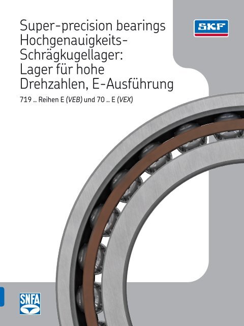 Spindellager - REIFF Technische Produkte