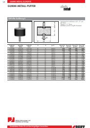 Hydraulic Hoses and Fittings - REIFF Technische Produkte