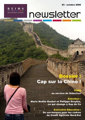 Dossier : Cap sur la Chine ! - Reims Management School