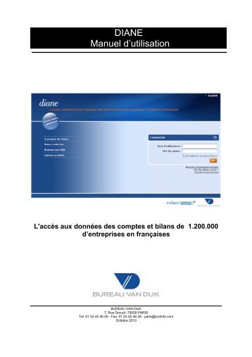 DIANE Manuel d'utilisation