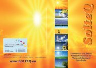 Solteq-Bfa - Die Lichtschmiede