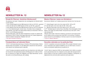 PM10-Newsletter Nr.12 - Reine Luft für Wetzlar