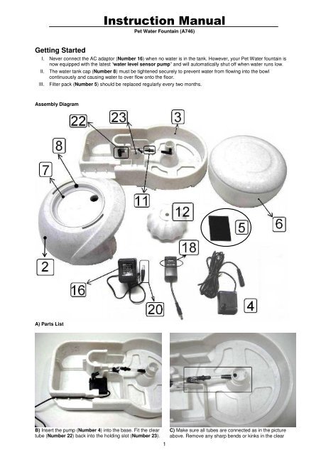 Instruction Manual - Camon