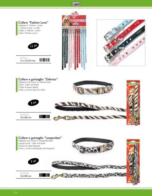 HalsbÃ¤nder â Collars â Colliers - Collares - Camon