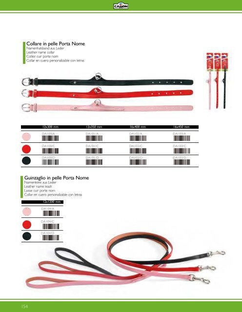 HalsbÃ¤nder â Collars â Colliers - Collares - Camon