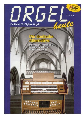 ORGEL - Ahlborn Orgeln