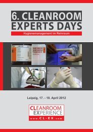 cleanroom experience - Reinraum-Akademie