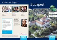 Budapest - Derpart Reisebuero Bayreuth