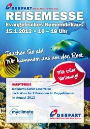 Reisemesse - Derpart Reisebuero Bayreuth