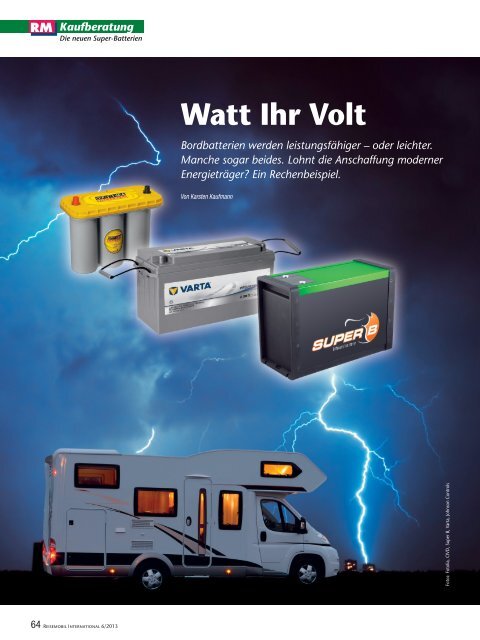 Watt Ihr Volt - Reisemobil Interaktiv