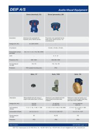Drivers Deif A/s