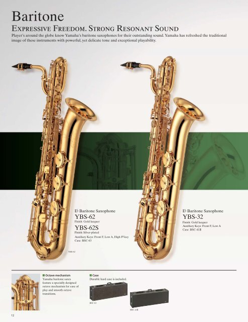 Saxophones - Reisser Musik