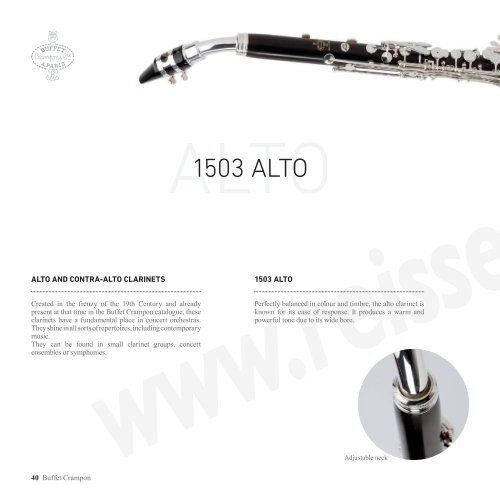 Clarinets - Reisser Musik