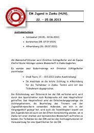 EM Jugend in Zanka (HUN) - reitstall-schloegelhofer.at