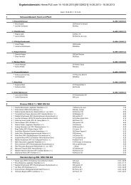 ErgebnisÃ¼bersicht: Herne,PLS vom 14.-16.06.2013 - RFZV St ...