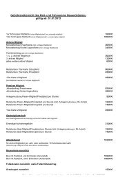 Preisliste - Reitverein Neuendettelsau