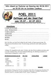 Poel Reise 2011 - Reit