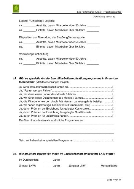 Fragebogen 2008 - LasiPortal.de