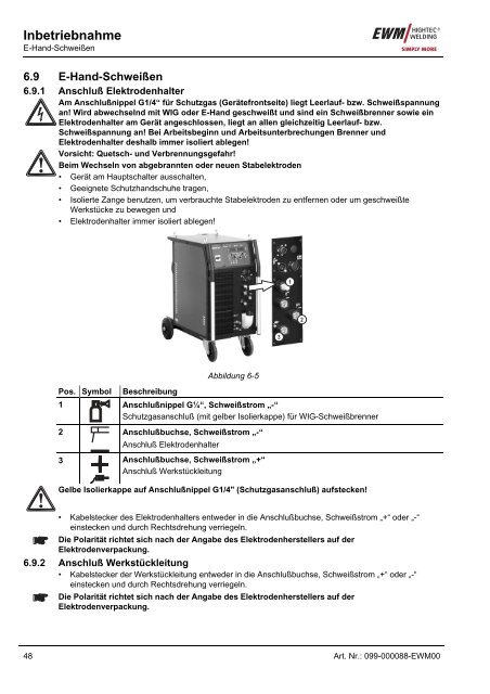 TETRIX 301, 351, 421, 521 DC CLASSIC activARC - Reiz GmbH