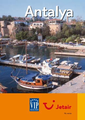 Jetair informatieboekje over : Antalya - Reizen De Cauwer