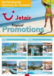 Tropical - Reizen De Cauwer