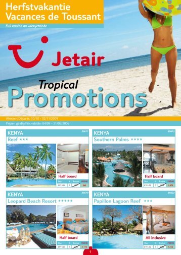 Tropical - Reizen De Cauwer