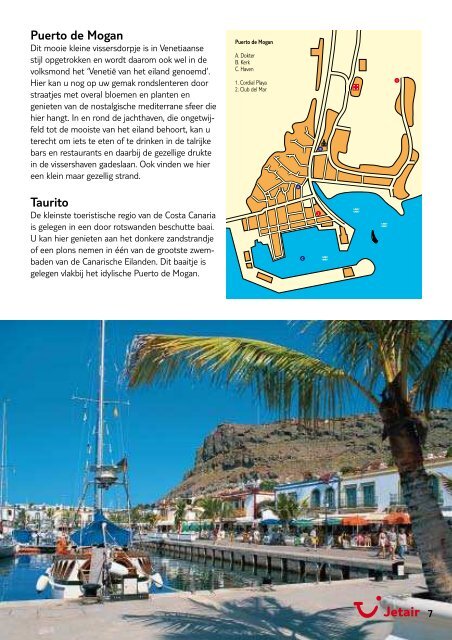 Jetair informatieboekje over : Gran Canaria - Reizen De Cauwer