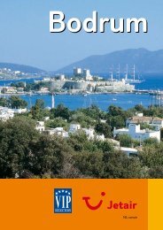 Jetair informatieboekje over : Bodrum - Reizen De Cauwer