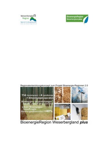 BioenergieRegion Weserbergland plus - REK Weserbergland plus