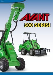 Tamamen yenilenmiÅ âAVANT 500â serisi Ergonomi - Rekarma