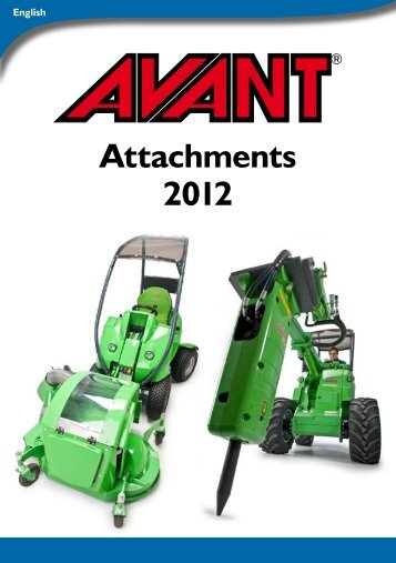 Avant 2012 Attachments Catalog - Rekarma