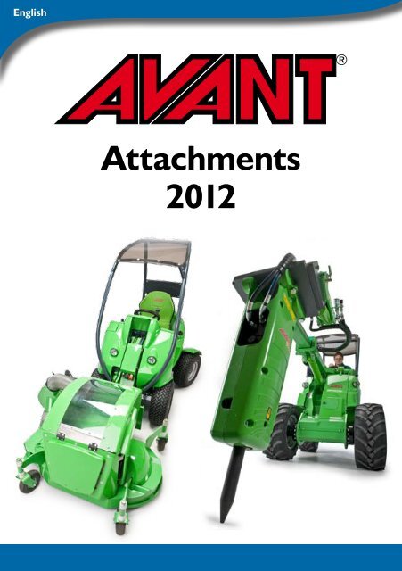 Avant 2012 Attachments Catalog - Rekarma
