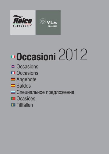 Occasioni - Relco Group