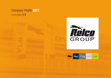 Company Profile 2011 - Relco Group