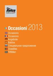 Occasioni 2013 - Relco Group