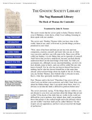 The Book of Thomas the Contender -- The Nag Hammadi Library