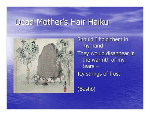 Bashō: Wanderer and Poet
