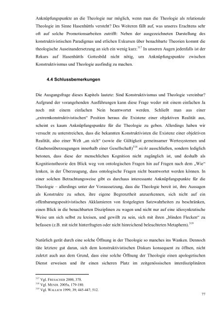 Konstruktivismus, Theologie und Wahrheit - Religionslehrer im ...