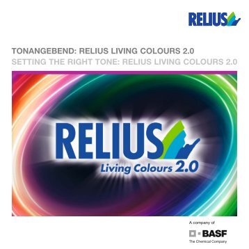 TONANGEBEND: RELIUS LIVING COLOURS 2.0 SETTING THE ...