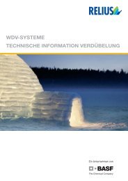 Technische Informationen VerdÃ¼belung - Relius