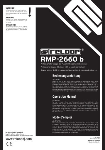 RMP-2660 b - Reloop