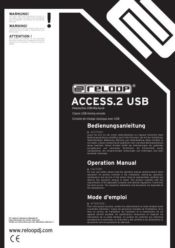 ACCESS.2 USB - Reloop
